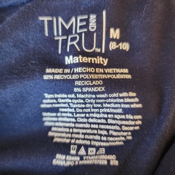 Mama Vibes Navy Blue T-Shirt - Picture 2 of 2